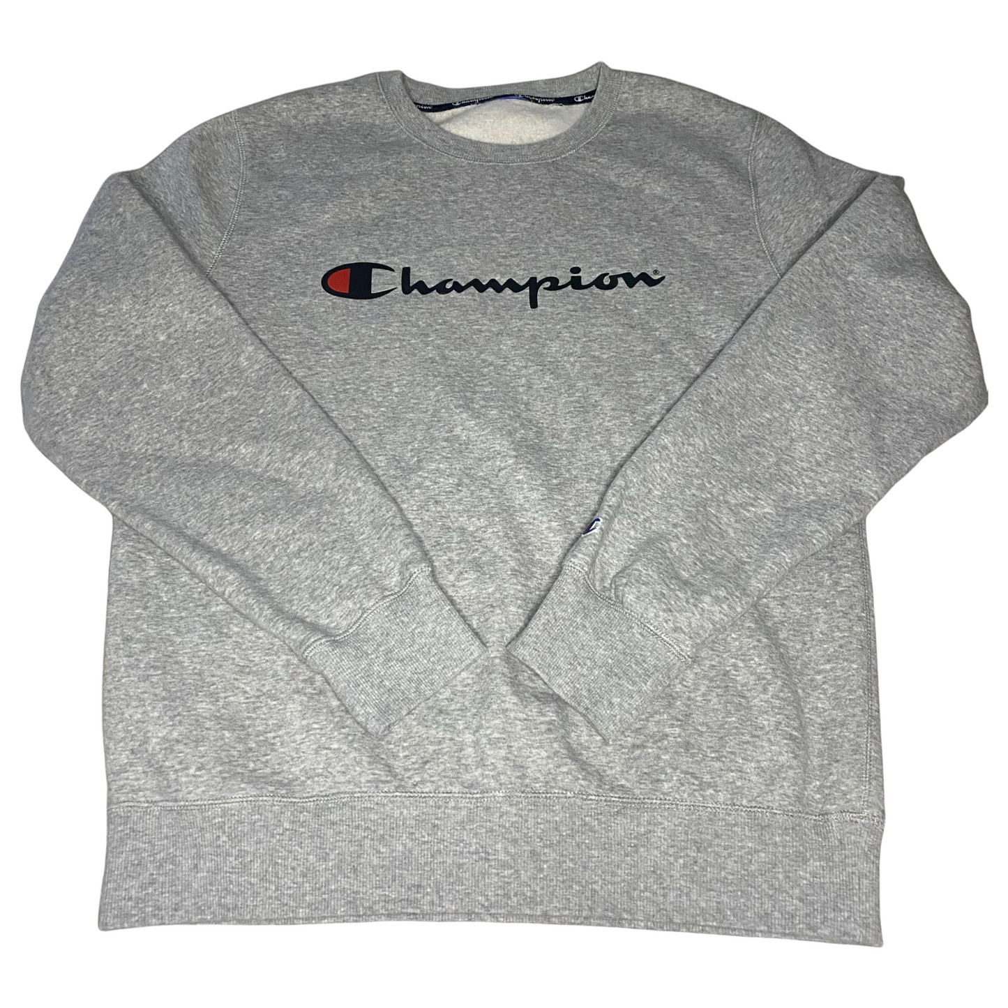 Champion Grey Box Logo Sweatshirt