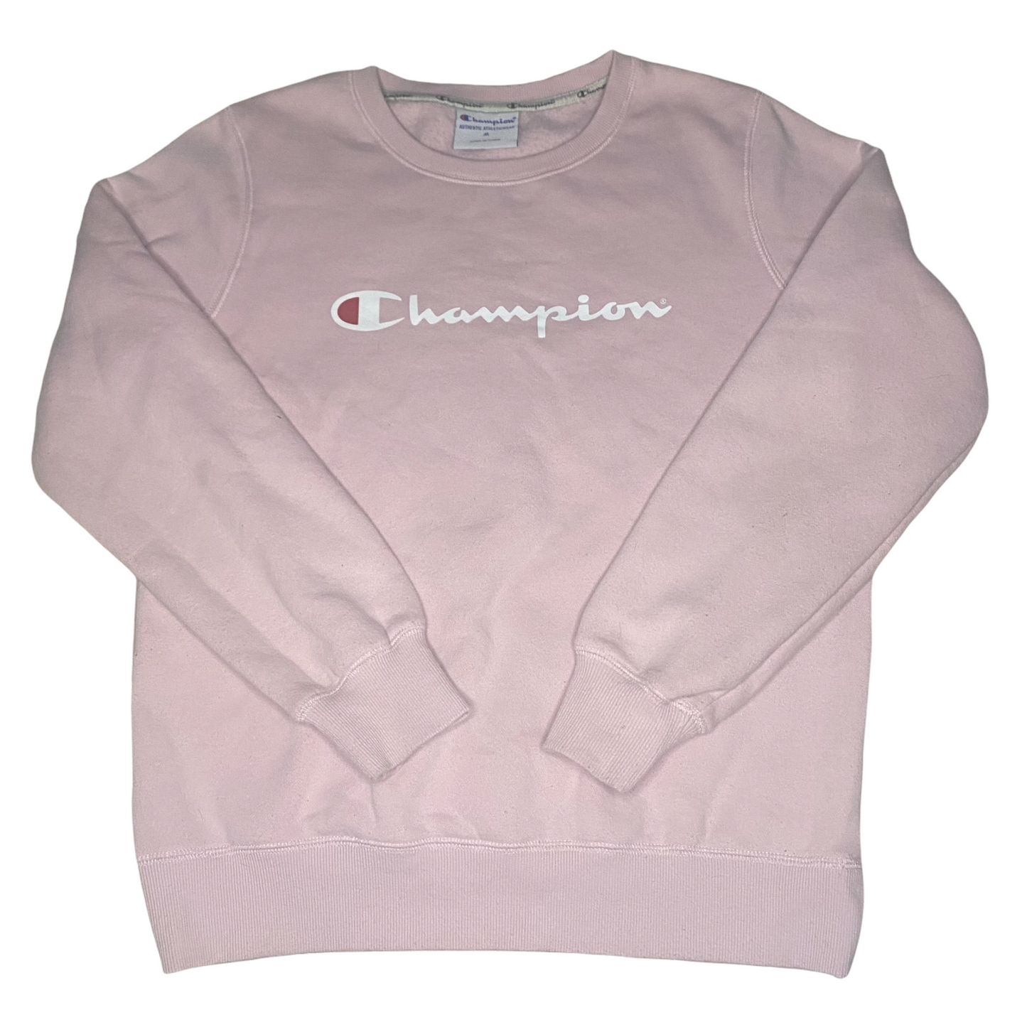 Pink Champion Box Logo Sweatshirt