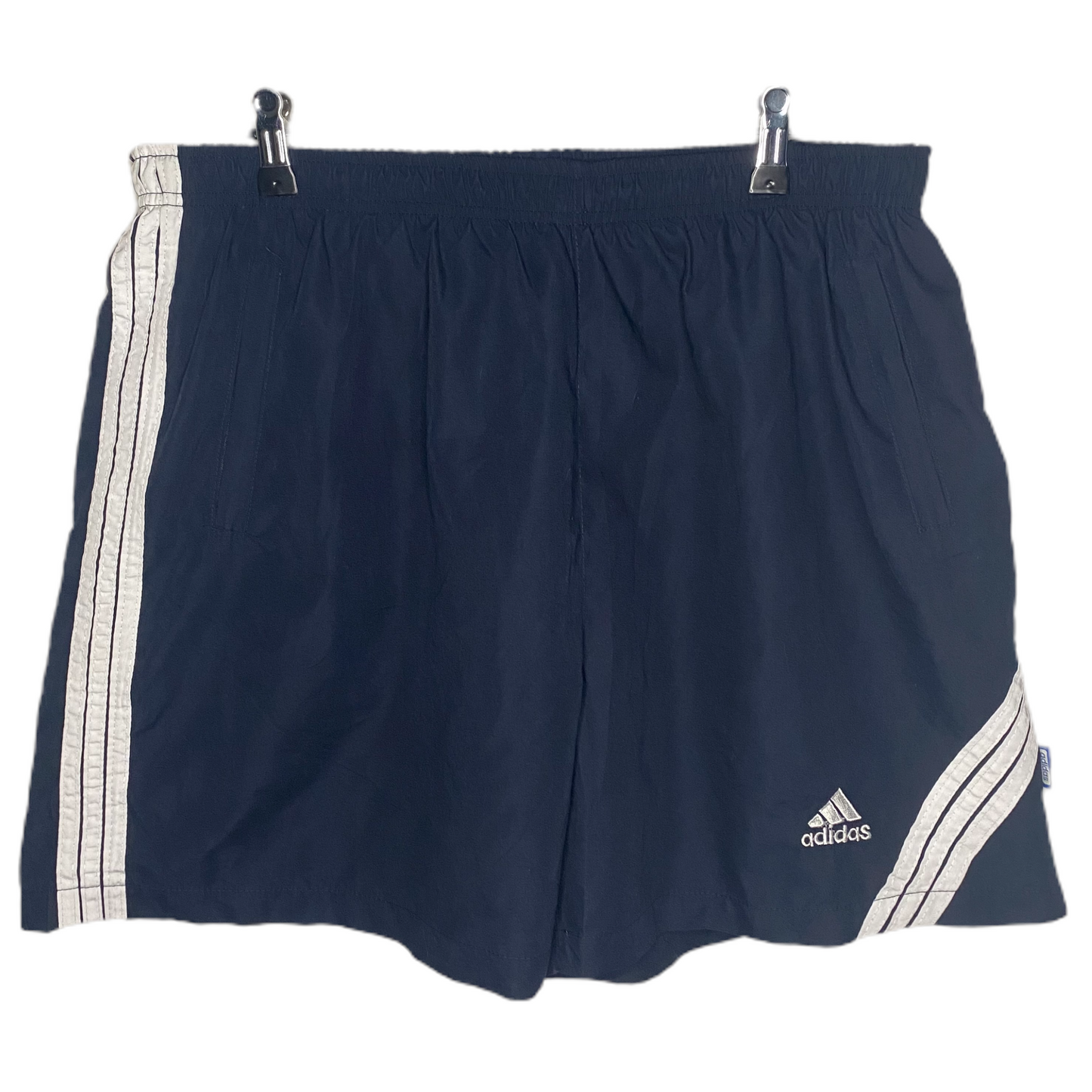 Adidas Navy Striped Shorts