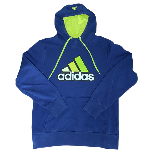 Adidas Neon Box Logo Hoodie