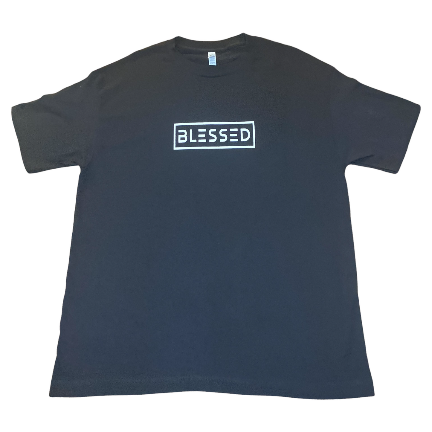 Forever Blessed Black Box-Logo Tee